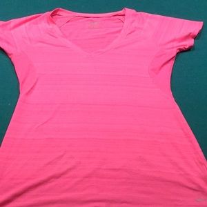 Pink spandex material shirt